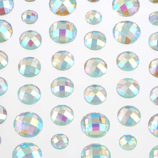 Recollections™ Rhinestone Stickers, Iridescent Assortment